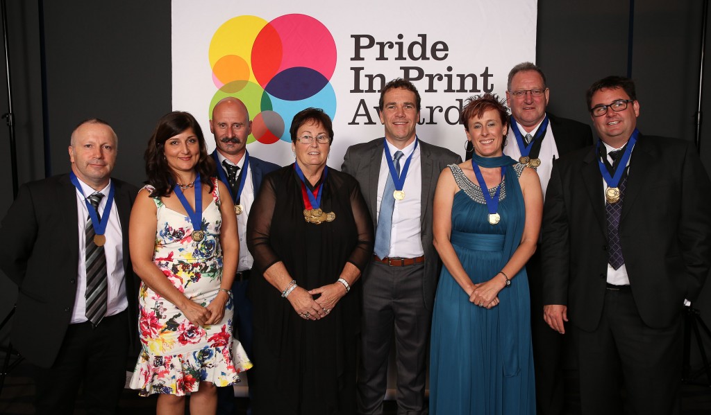 Category winners at the Pride In Print Awards