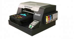 Among otheres, Ricoh now owns the Anajet Sprint entry level digital apparel printer