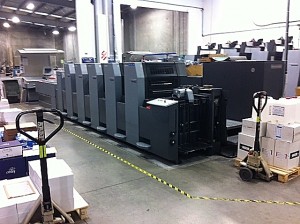 Spectrum Print's Heidelberg A1 SM102 press has received a full refurbishment.