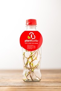 Coca-Cola says the packaging looks, functions, and recycles like traditional PET