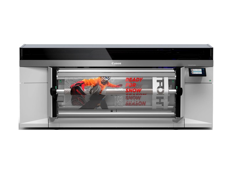 Starleaton will debut the Canon Colorado M5W large-format (1.6m) roll-to-roll UVgel printer with a white ink option at Visual Impact in Sydney