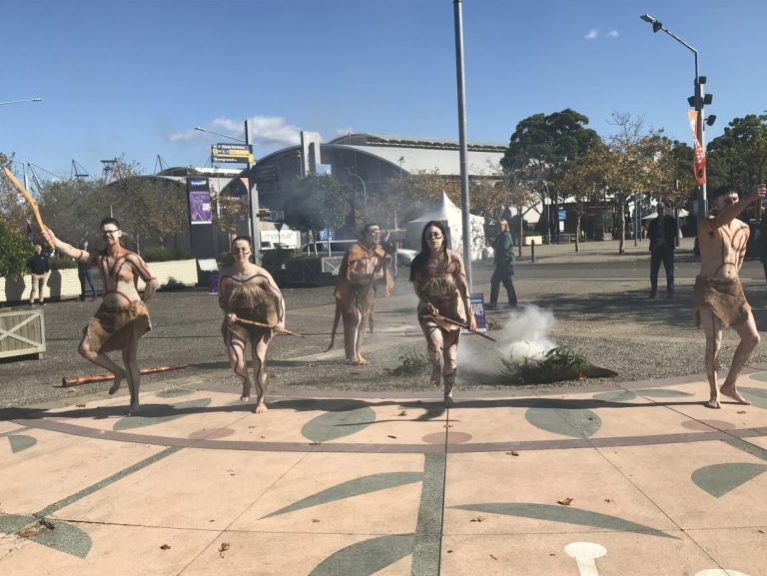 Organiser Visual Connections kickstarts one of the industry’s favourite shows in Sydney with a smoking ceremony and official welcome by the Gawura Cultural Immersions group
