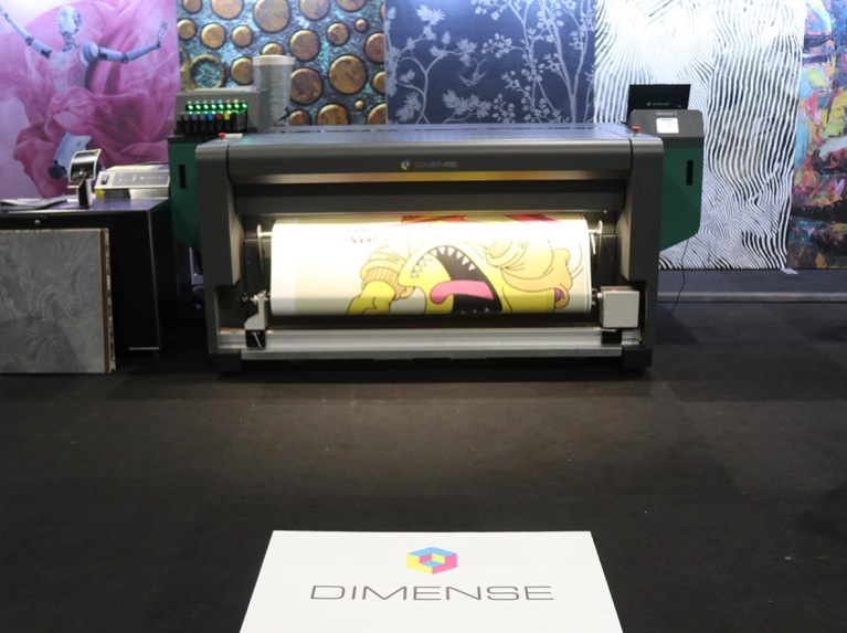 Melbourne-based Stick On Signs has brought the latest Dimense Dimensor S to Visual Impact Sydney 2023 to demonstrate its customised embossing capabilities