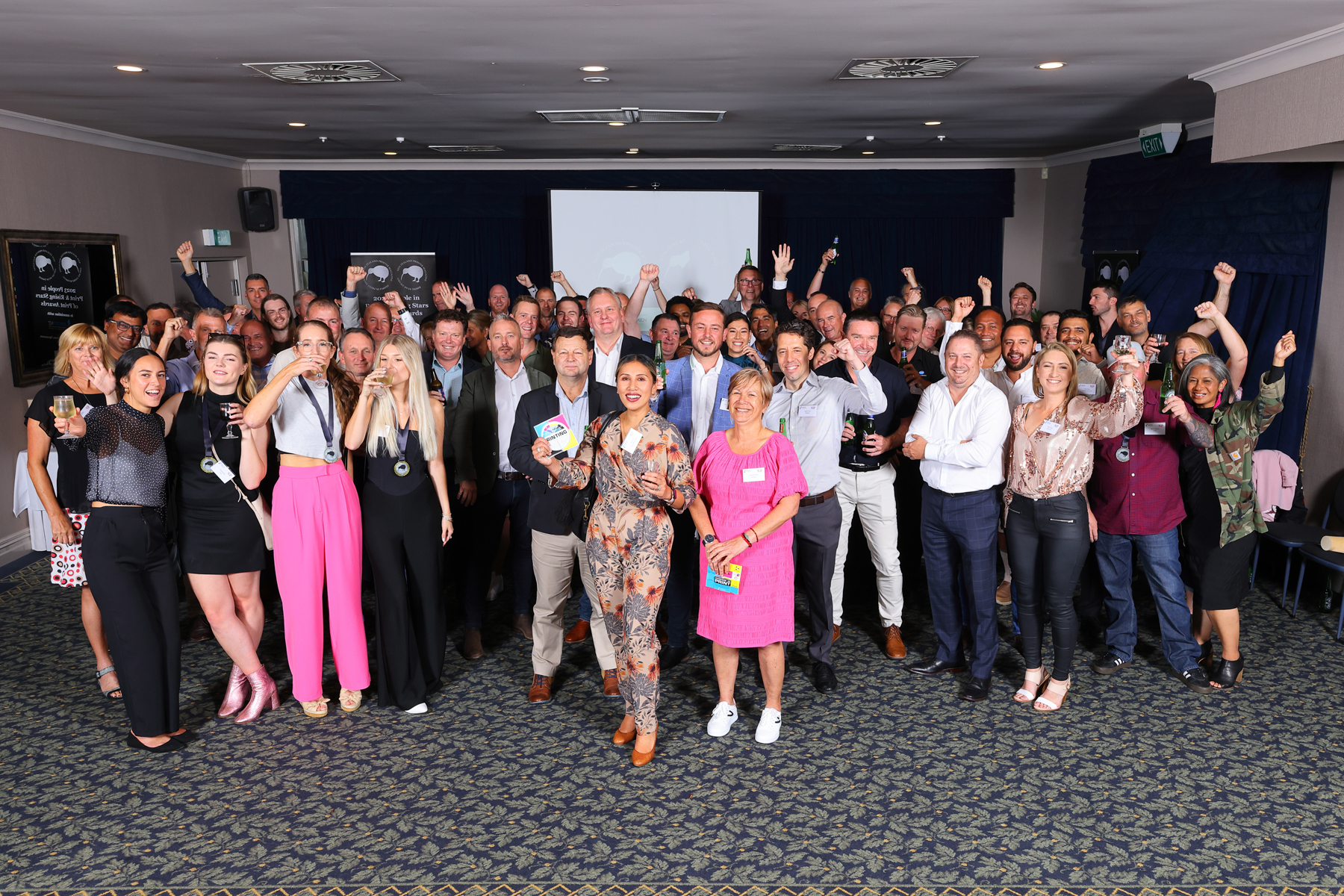 Over 100 print industry professionals came together to celebrate the printing industry talent during the 2023 People in Print Awards and Rising Star Awards event in Auckland