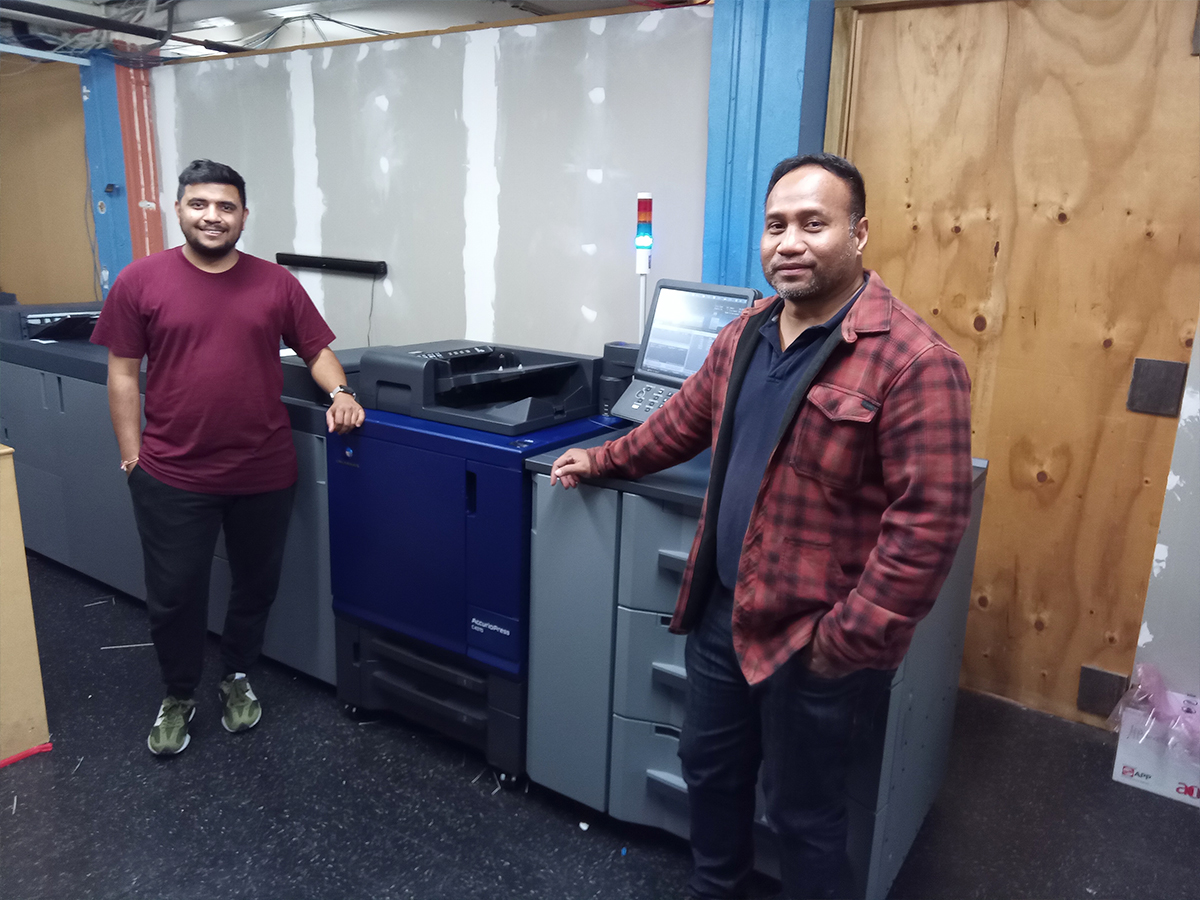 From its central city base, Auckland Copy Shop offers a range of print services based on its digital output