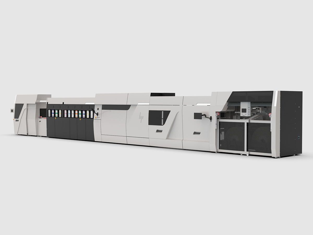 A B Graphic International (ABG) has teamed up with HP Indigo to develop a non-stop winding technology providing a significant enhancement in its automation capabilities for the V12 Digital Press