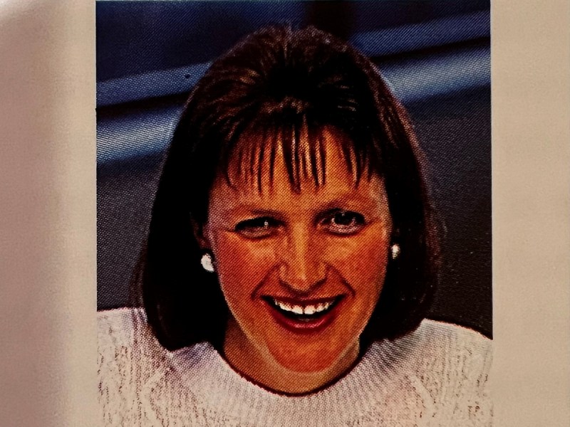 That was then: Ruth Cobb as part of the first Pride In Print organising committee in 1993 (apparently an after school job)
