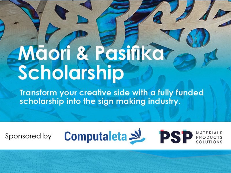 Signee NZ has announced the first ever fully funded Māori & Pasifika scholarship to the industry-endorsed Signee prevocational training programme